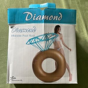 Bachelorette party ring pool float